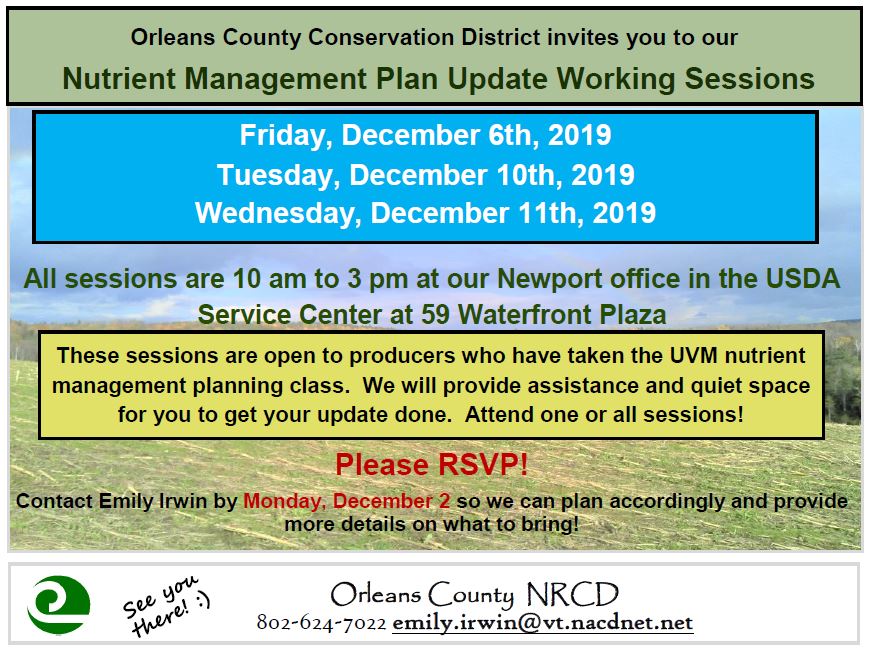 Orleans County Vermont Association of Conservation Districts