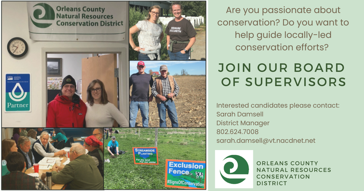 Orleans County Vermont Association of Conservation Districts